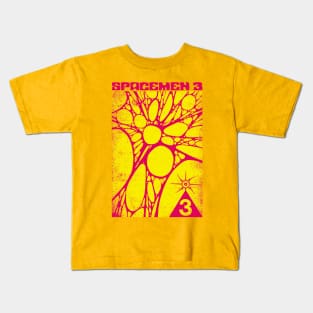 Spacemen 3 Vintage Art Kids T-Shirt